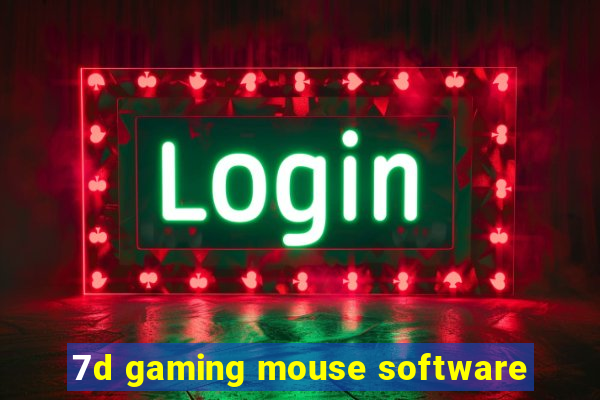 7d gaming mouse software